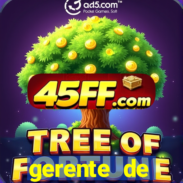 gerente de plataforma slots